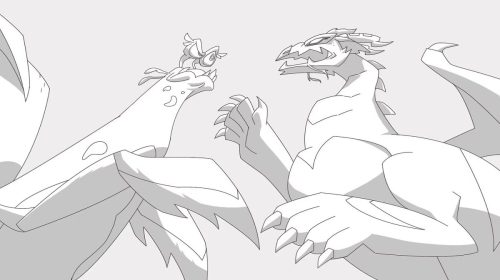 Bloop and Goldie Special Pose