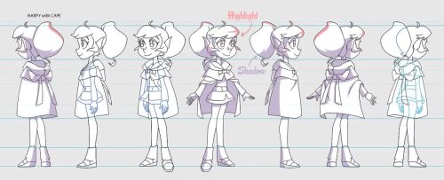 Harpy Gee turn and shadow guide